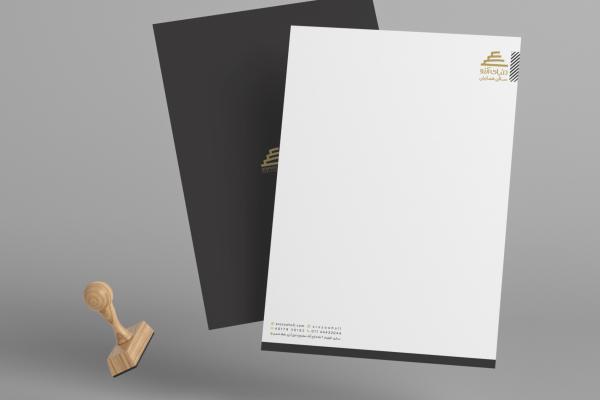 طراحی و چاپ سربرگ سالن همایش دنیای آرزو